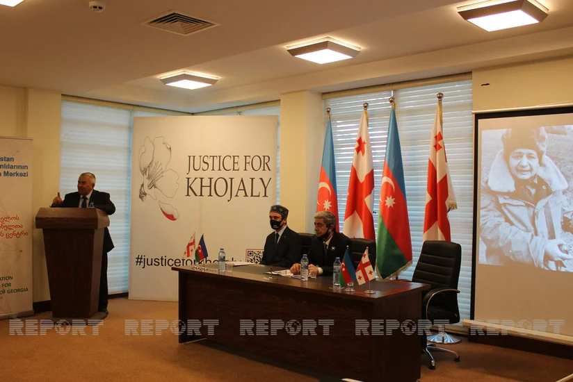 Marneulidə Xocalı faciəsinin 29-cu ildönümü yad edilib