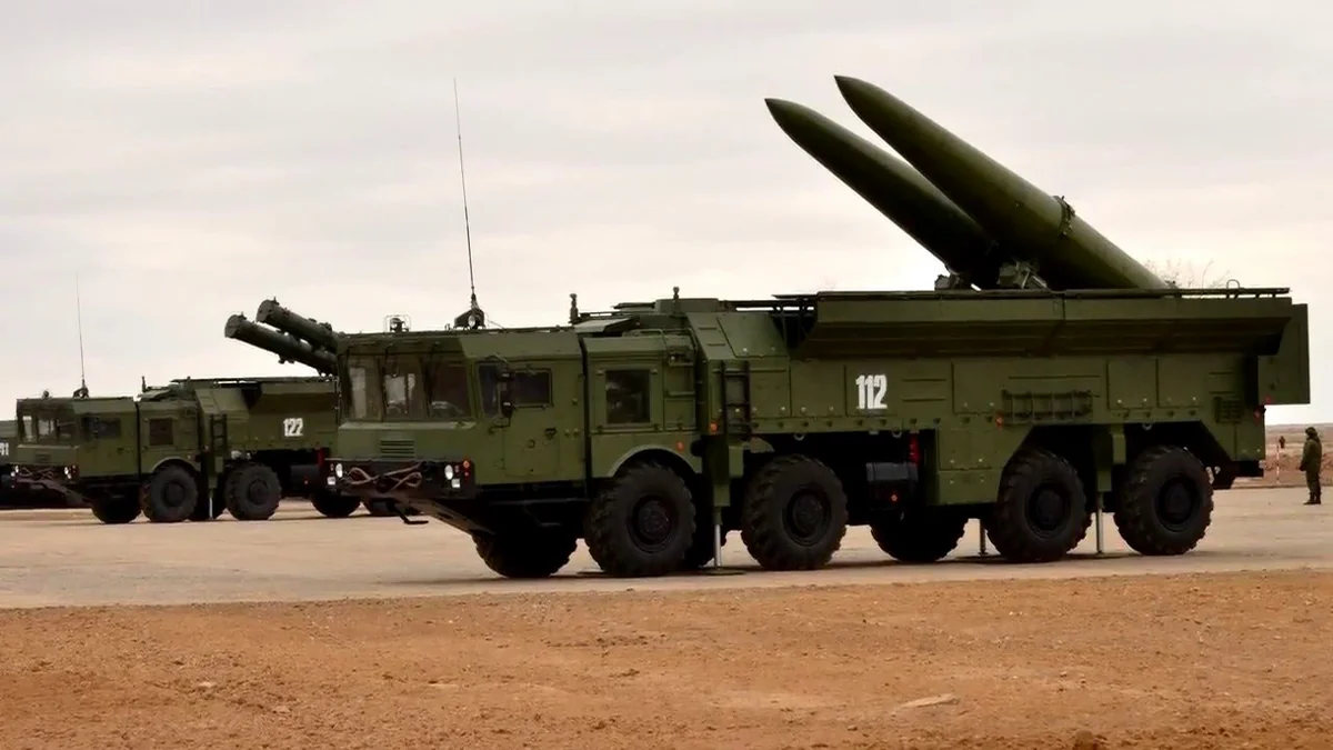Russia launches 10 Iskander missiles at Kyiv