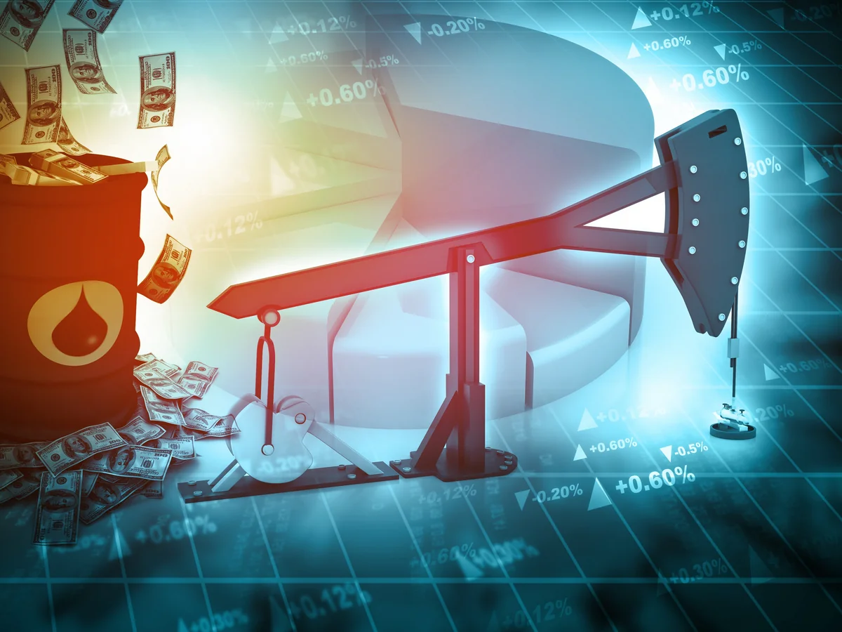 Azerbaijani oil price dips below 55 USD