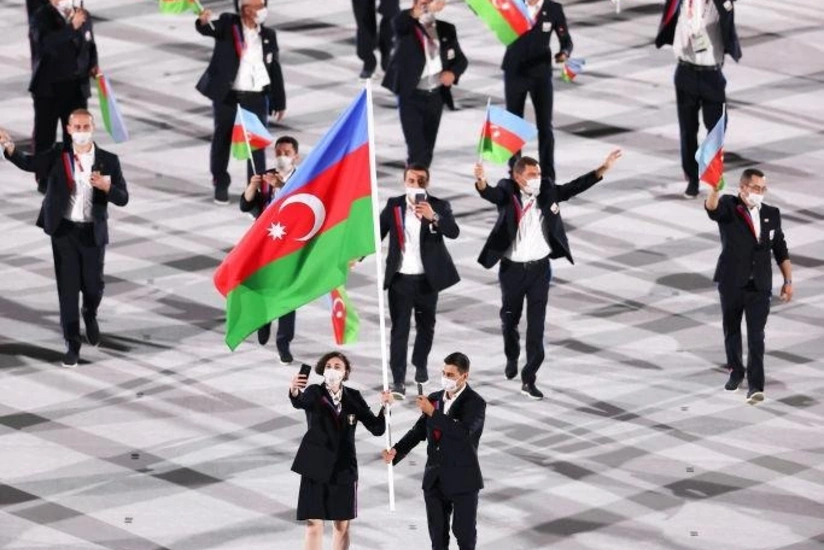 Tokio-2020: Azərbaycan nümayəndə heyəti paraddan keçdi