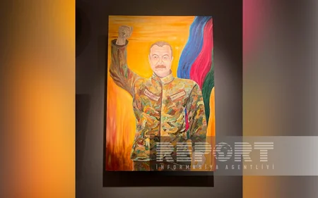 Tbilisidə Ümummilli Liderin yubileyinə həsr olunmuş sərgi açılıb