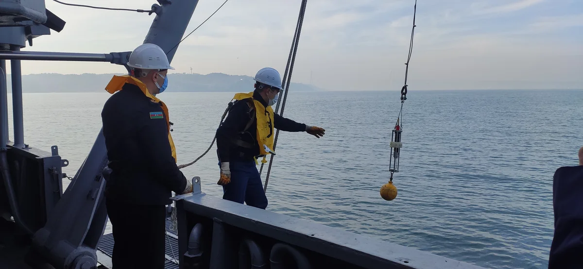 Servicemen of Azerbaijan Naval Forces trained in Turkiye