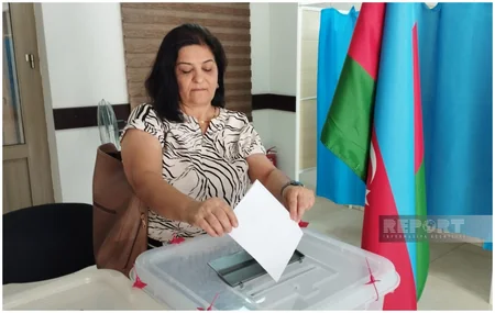Kürdəmirdə seçki məntəqələrində seçici fəallığı müşahidə olunur