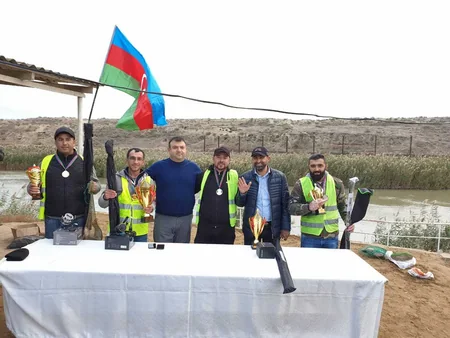 Daha bir milli parkda həvəskar balıq ovu turniri keçirilib