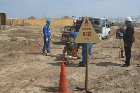 FHN SOCAR-ın “Abşeronneft” NQÇİ-də mülki müdafiə məşqi keçirib