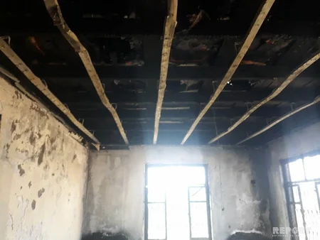 İmişlidə fərdi yaşayış evi yanıb - FOTO