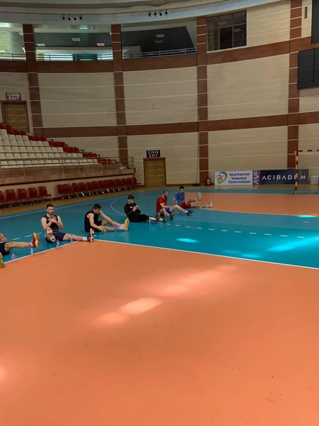 Azərbaycanın voleybol millisi nüfuzlu yarışlara Bakıda hazırlaşır