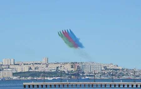 TEKNOFEST: İlham Əliyev və Rəcəb Tayyib Ərdoğan aviaşounu izləyiblər