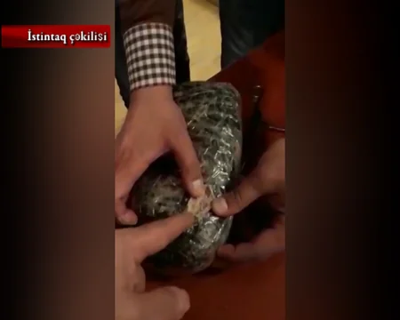 Bakıda keçmiş məhkumdan 2 kiloqramdan artıq heroin aşkar olunub