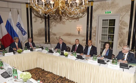 ​Azərbaycan və Ermənistan prezidentləri arasında görüş başa çatıb