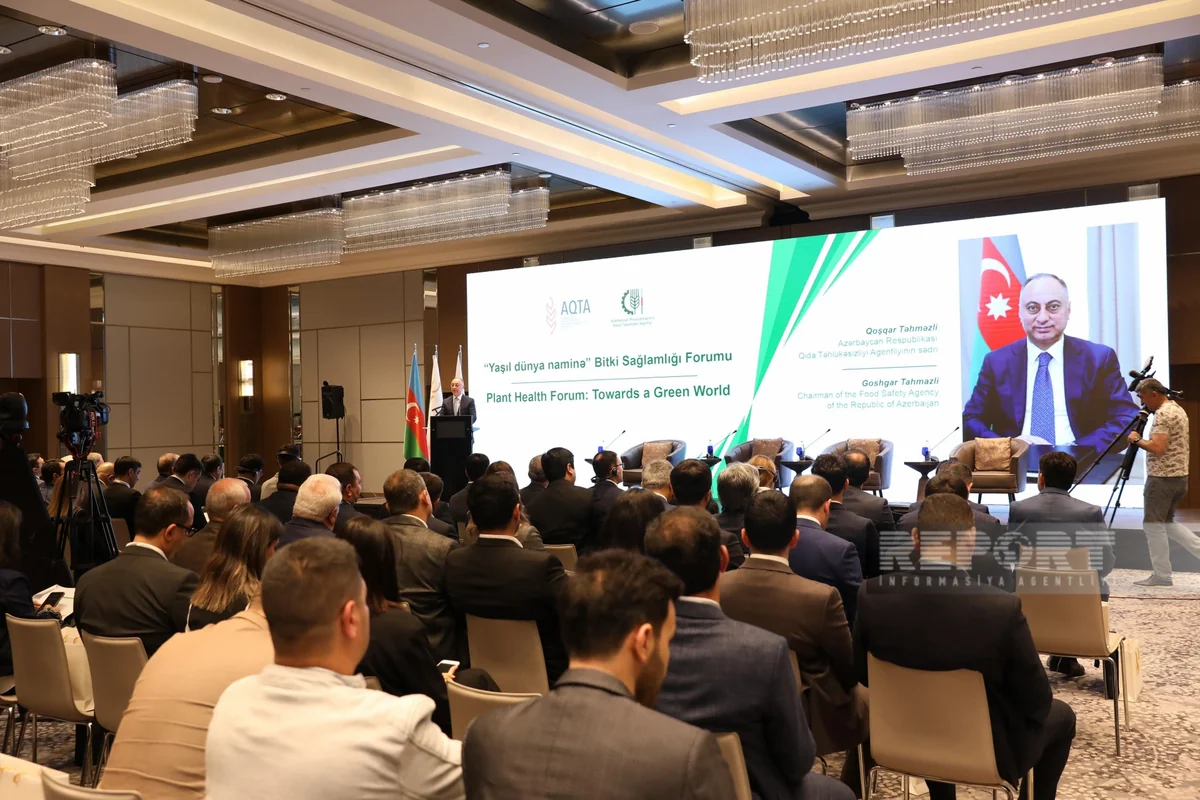 Bakıda “Yaşıl dünya naminə” Bitki Sağlamlığı Forumu keçirilir