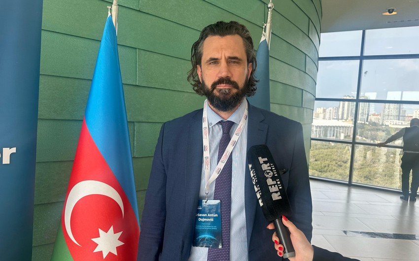 Antun Dujmoviç: Azərbaycan Cənubi Qafqazda sülhün təmin edilməsi üçün şərait yaradıb