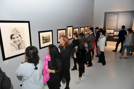 Retrospective exhibition by Russian photographer Yakov Khalip opens at Heydar Aliyev Center