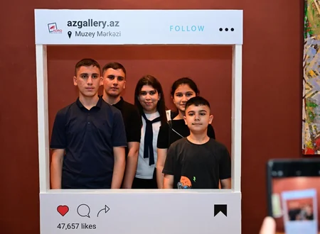 Muzey Mərkəzində gənc rəssamların “Sənin adın nədir?” adlı ilk tanıtım sərgisi açılıb