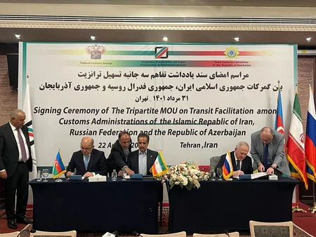 Customs services of Azerbaijan, Iran and Russia sign memo of understanding