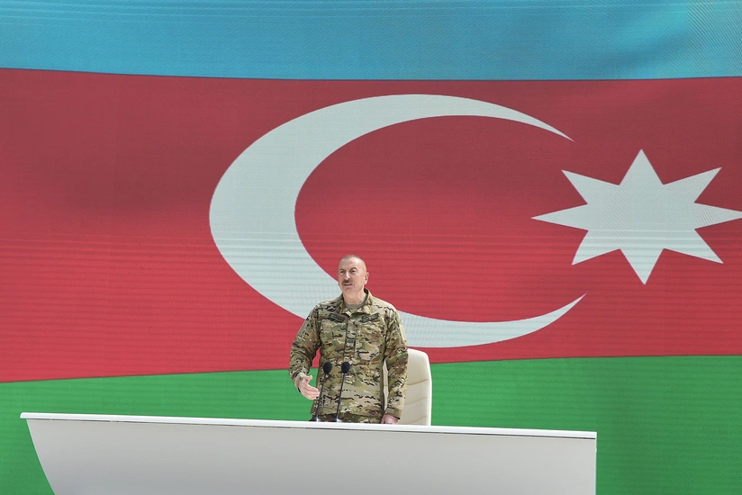 İlham Əliyev: Xalq Cümhuriyyətinin Azərbaycan xalqı qarşısında böyük xidmətləri var
