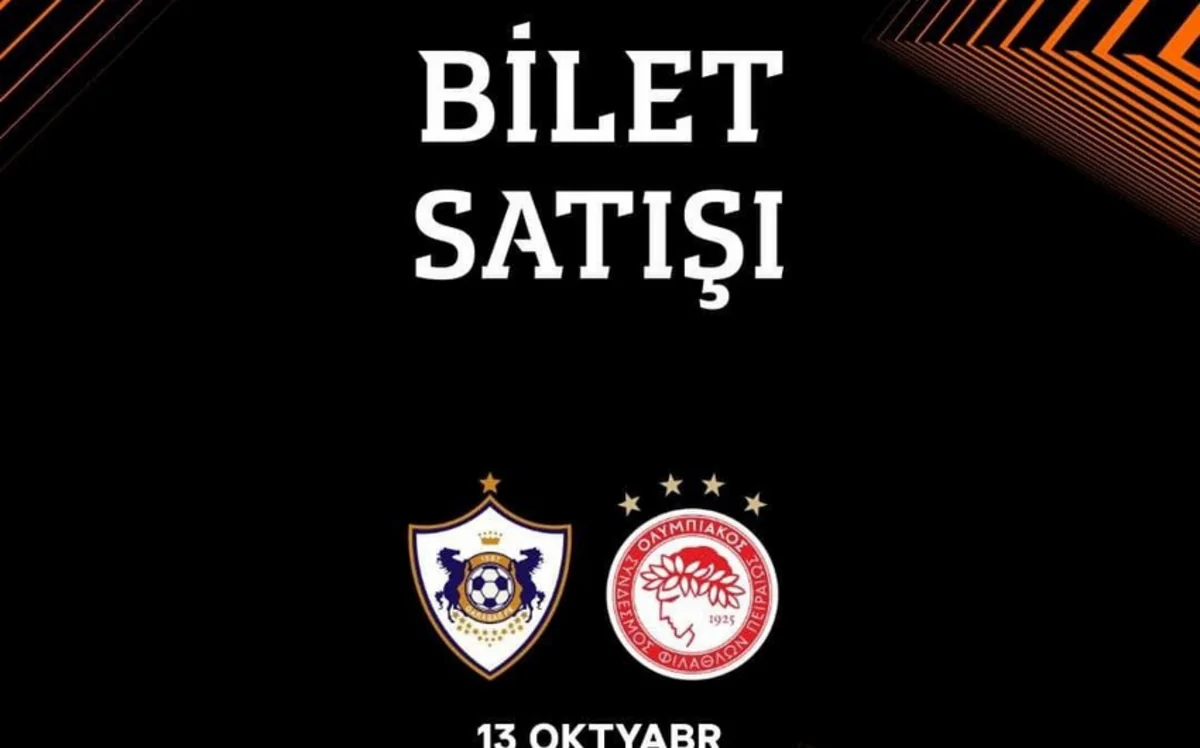 Qarabağın Olimpiakosla ev oyununa cəmi 300 bilet qalıb