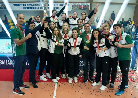 Voleybol üzrə Heydər Əliyev kubokunun bağlanış mərasimi keçirilib