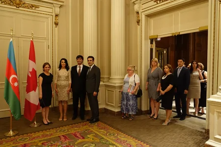 Respublika günü Kanadada  təntənəli ziyafətlə qeyd olunub - FOTO