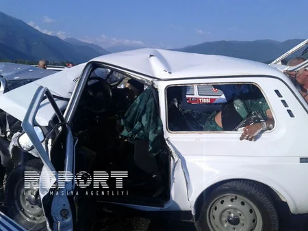 Qaxda ağır yol-nəqliyyat hadisəsi: 5 ölü - YENİLƏNİB