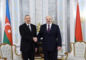 Ilham Aliyev congratulates Alexander Lukashenko