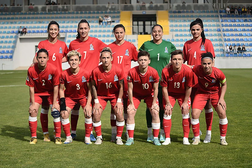 Qadın futbolçulardan ibarət Azərbaycan millisinin iki oyun üçün heyəti açıqlanıb