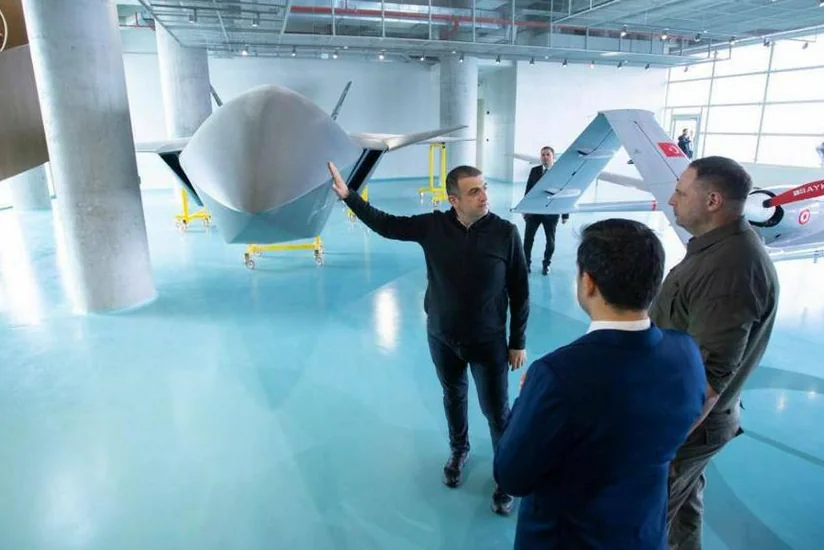 Ukrayna Prezident Ofisinin rəhbəri Baykar şirkətinin müəssisəsini ziyarət edib