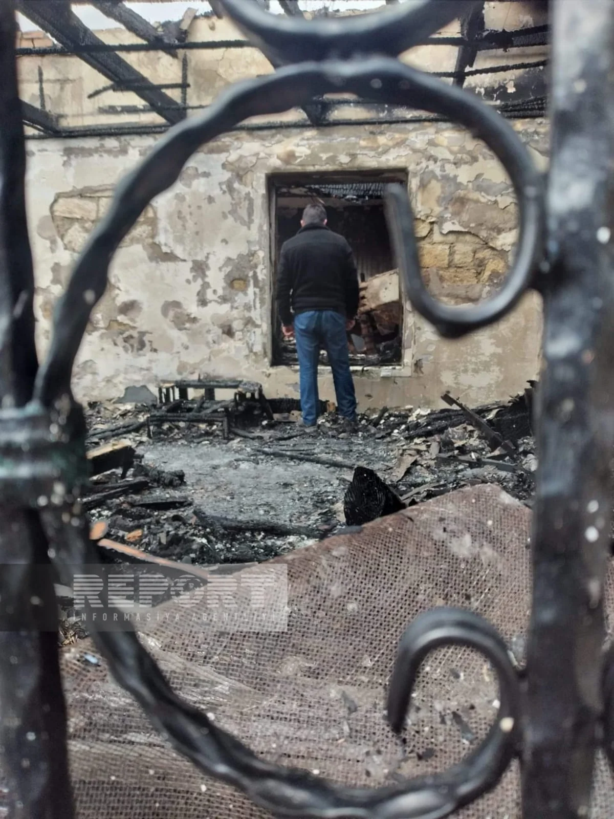 Goranboyda ev yanıb, ölən var