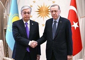 Türkiyə və Qazaxıstan liderləri ikitərəfli məsələləri müzakirə ediblər