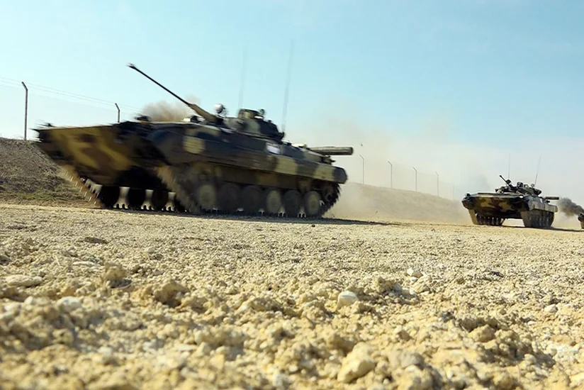 Азербайджанская армия проводит командно-штабные учения в Нахчыване