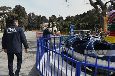 Bakıda və rayonlarda yerləşən attraksionlarda monitorinqlər aparılıb