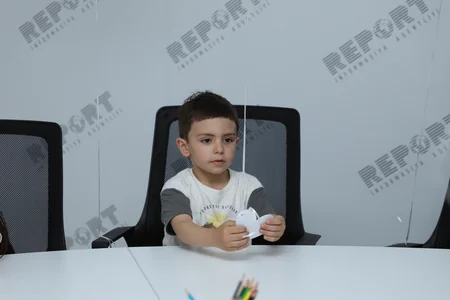 Festive atmosphere at Report News Agency on Children's Day