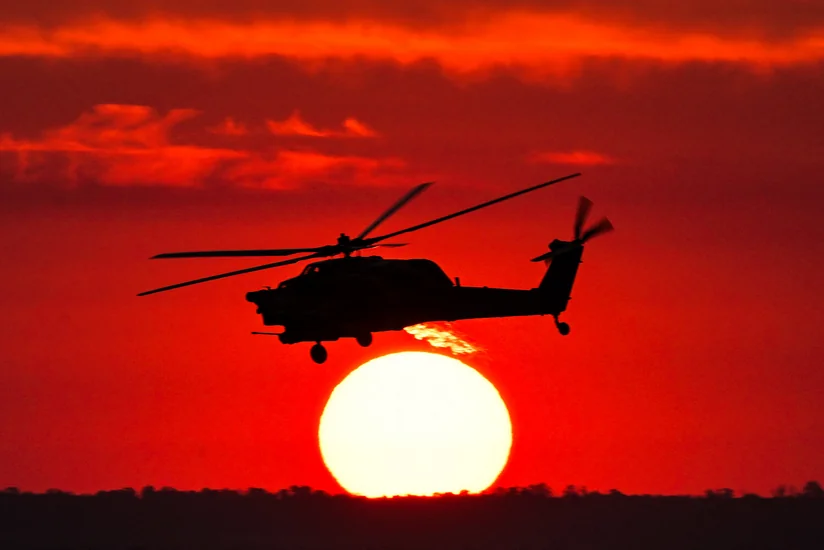 Rusiyanın hərbi helikopteri qəzaya uğrayıb, ekipaj üzvləri ölüb