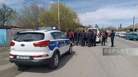 В Товузе столкнулись два автомобиля, есть пострадавшие
