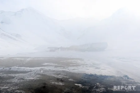 Alpinistlərin itkin düşdüyü dağlardan - FOTOREPORTAJ