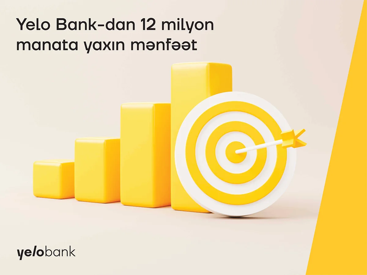 Yelo Bankdan 12 milyon manata yaxın mənfəət