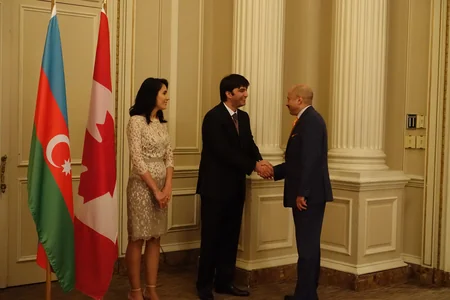 Respublika günü Kanadada  təntənəli ziyafətlə qeyd olunub - FOTO