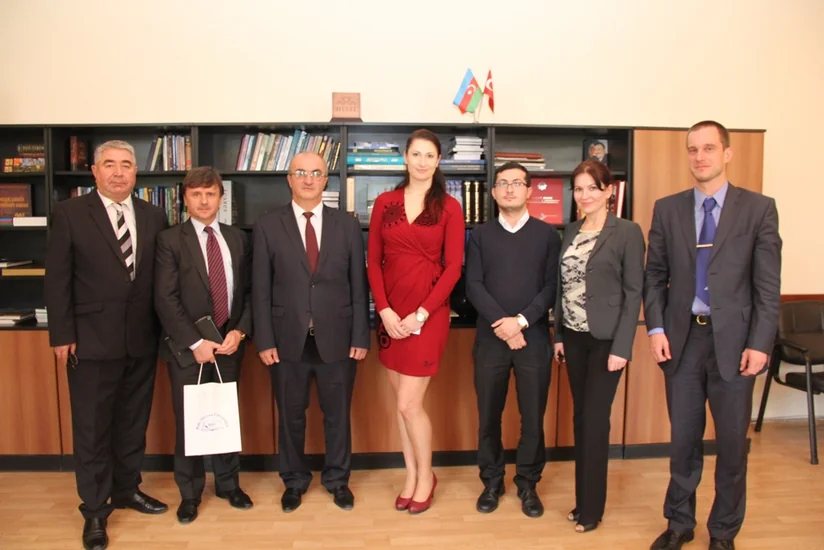 ​Çexiyalı alimlər Bakı Slavyan Universitetində olub