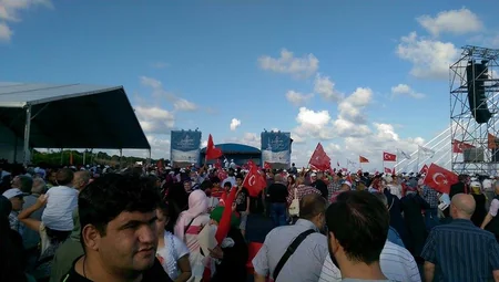 İstanbulda üçüncü “Asma körpü”nün açılış mərasimi keçirilib - FOTO - YENİLƏNİB