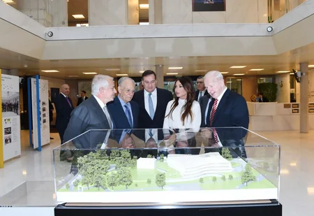 First Lady of Azerbaijan Mehriban Aliyeva awarded EOC Order of Merit