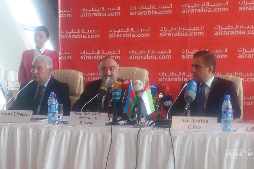 “Air Arabia” aviaşirkəti Şarja-Bakı marşrutu ilə ilk reysini həyata keçirib