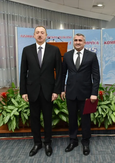 ​Prezident İlham Əliyev 2015-ci ilin idman yekunlarına həsr olunan mərasimdə iştirak edib