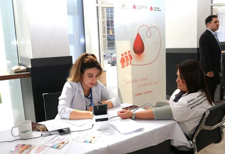 Bakıda  könüllü qanvermə aksiyası keçirilib