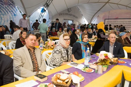 ​Moskvada Leyla Əliyevanın adından iftar süfrəsi açılıb