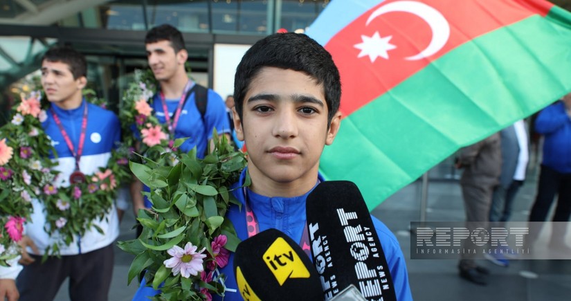Avropa çempionu olan azərbaycanlı güləşçi: Rəqiblərimə asanlıqla qalib gəldim