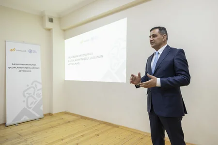 “Daşkəsəndə qadınların məşğulluğunun artırılması” layihəsi çərçivəsində növbəti seminar keçirilib