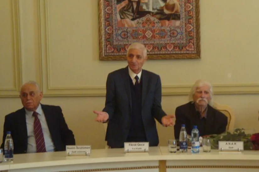 Yazıçılar Birliyində Fikrət Sadıqın 85 illik yubileyi qeyd edilib