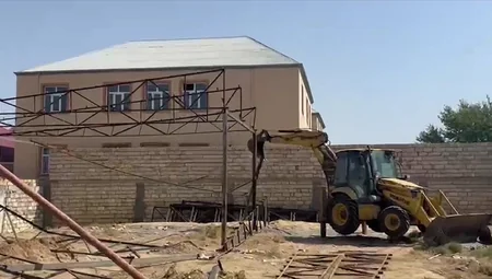 Bakıda daha bir qanunsuz tikintinin qarşısı alınıb