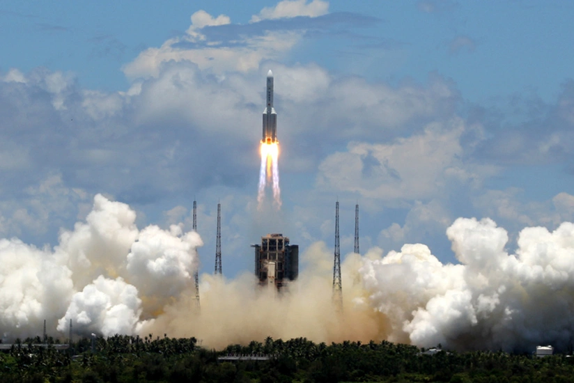 Çinin kosmik raketinin qırıntılarının düşdüyü yer açıqlanıb