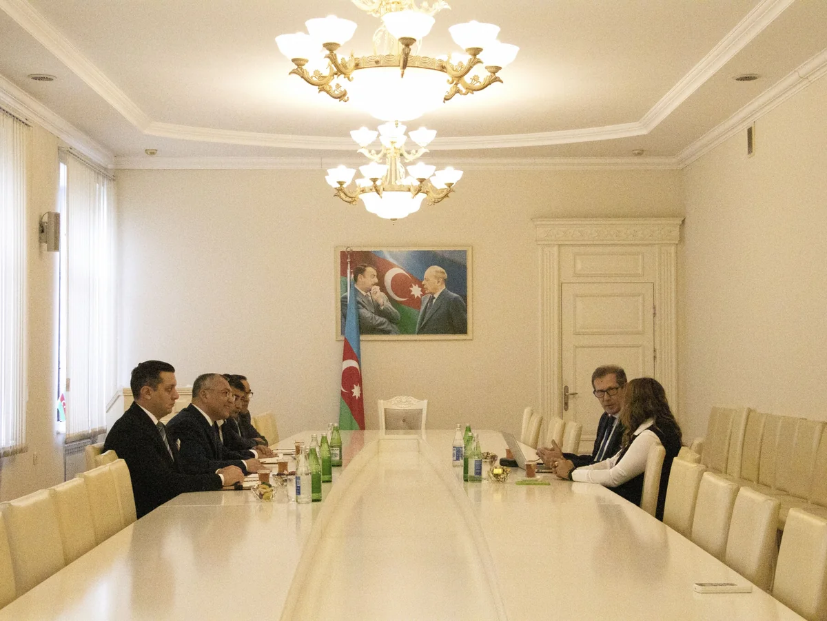 Fransalı alimə Azərbaycanda qaçqınlıq və məcburi köçkünlük probleminin tarixi səbəbləri barədə məlumat verilib